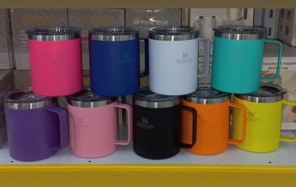 Caneca Térmica Aço Inoxidável 350ml Bebida Gelada E Quente