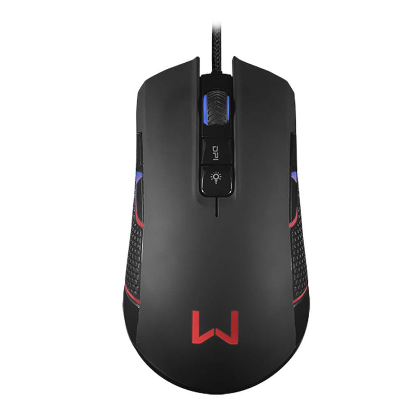 Mouse Gamer Rgb Perseus Preto Warrior