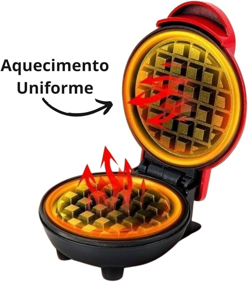 Mini Máquina De Waffles